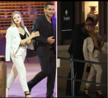 Roman Šebrle s cizí ženou...
