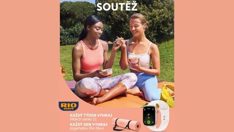 Zapojte se do letní soutěže s Rio Mare a vyhrajte iWatch Series 11 nebo jógamatku