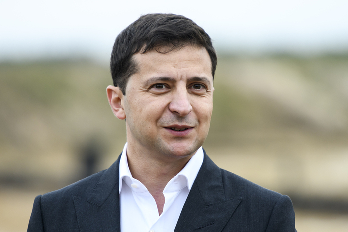 Ukrajinský prezident Volodymyr Zelenskyj.