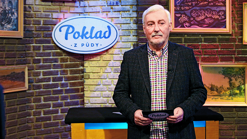 Jan Rosák v Pokladu z půdy na TV Barrandov.