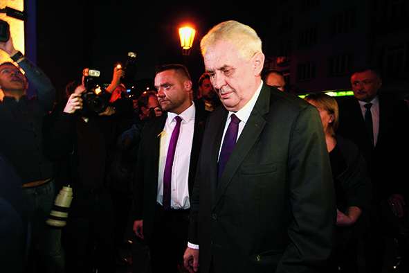 Prezident Miloš Zeman.