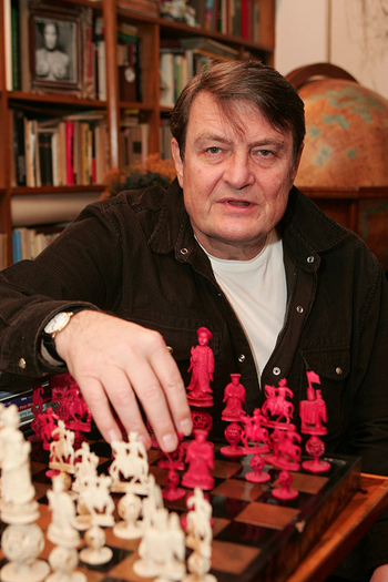 Arturův tatínek Ladislav Štaidl.