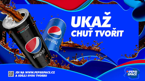 Tento prostor může být tvůj! Zapoj se do Pepsi Space a ukaž svou tvorbu