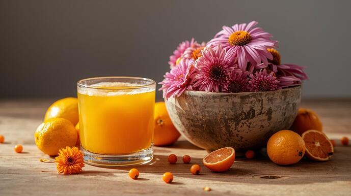 Síla přírody: rakytník, echinacea a vitamin D jako podzimní pomocníci