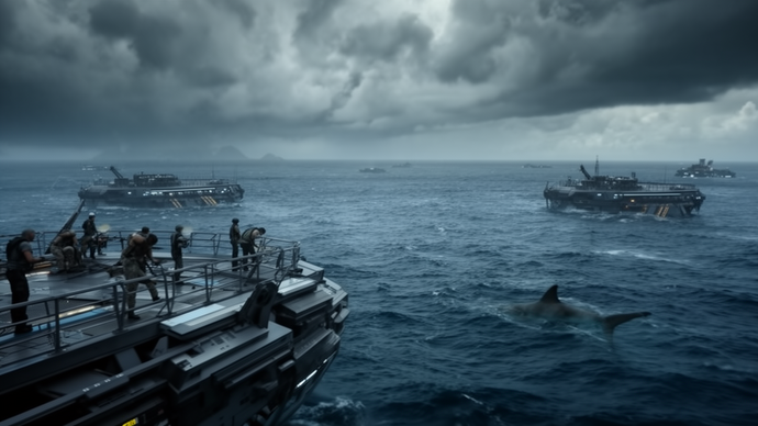 Boj o pevninu: Svět je pod vodou, žraloci útočí a lidstvo má poslední šanci