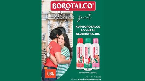 Kupte Borotalco a vyhrajte sluchátka JBL!
