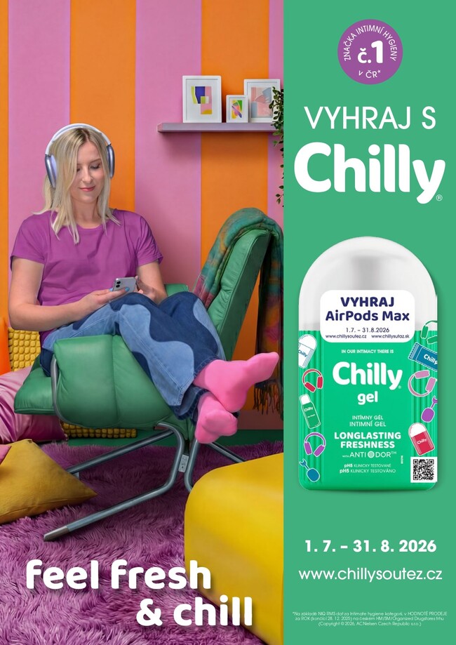 Vyhraj s Chilly AirPods Max a užij si léto Vyhraj s Chilly AirPods Max a užij si léto